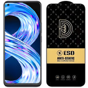 Diamond antistatičko kaljeno staklo za Realme 8 4G - Crna KP24199