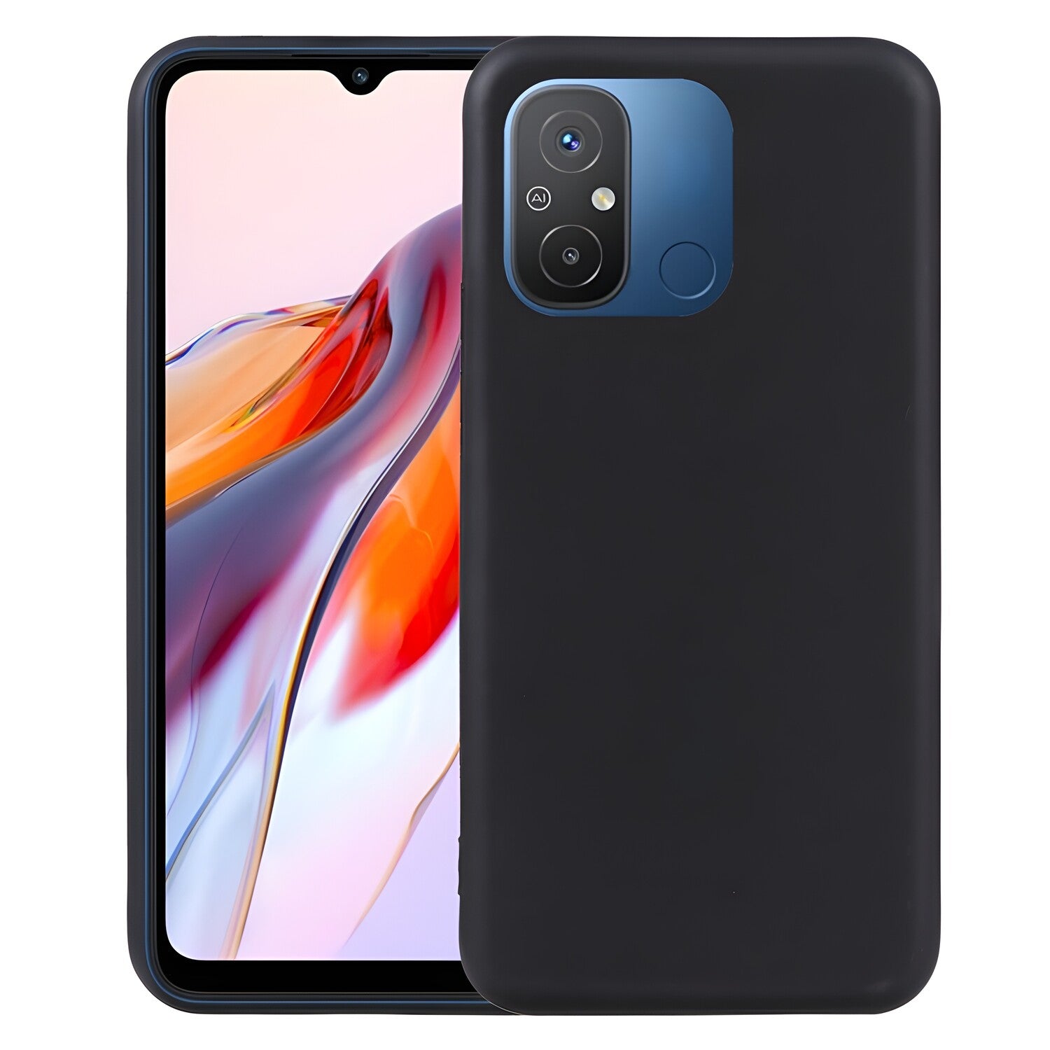 Silikonska Futrola Soft Case za Xiaomi Redmi 11A/Redmi 12C/Poco C55 - Crna KP26533