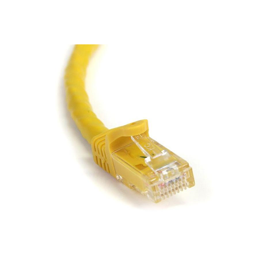 StarTech.com 45PAT10MYL kabel za umrežavanje Žuto 10 m Cat5e U/UTP (UTP)