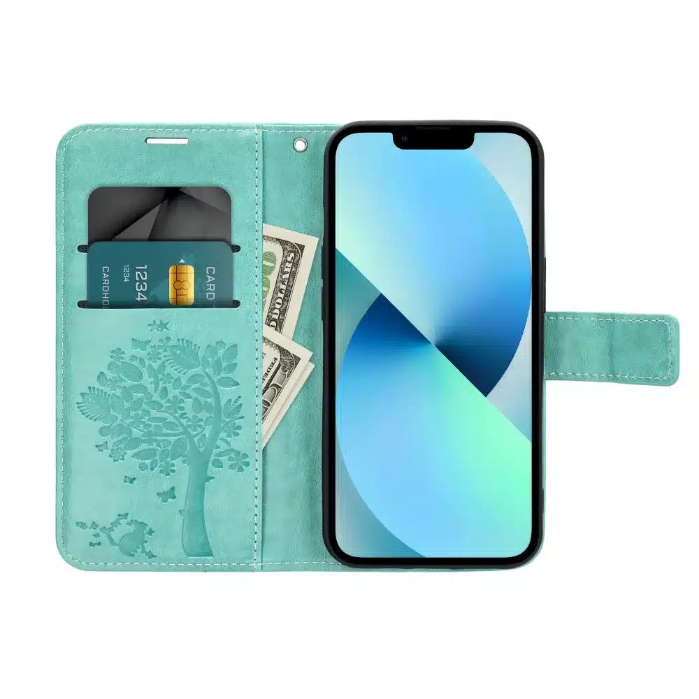 MEZZO Book case preklopna torbica za SAMSUNG GALAXY A55 5G tree green