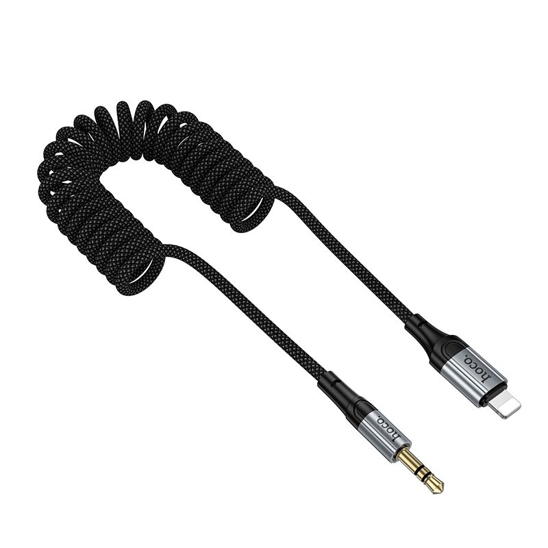 Hoco AUX kabel Jack 3,5 mm na Lightning 1,5 m UPA33A crni