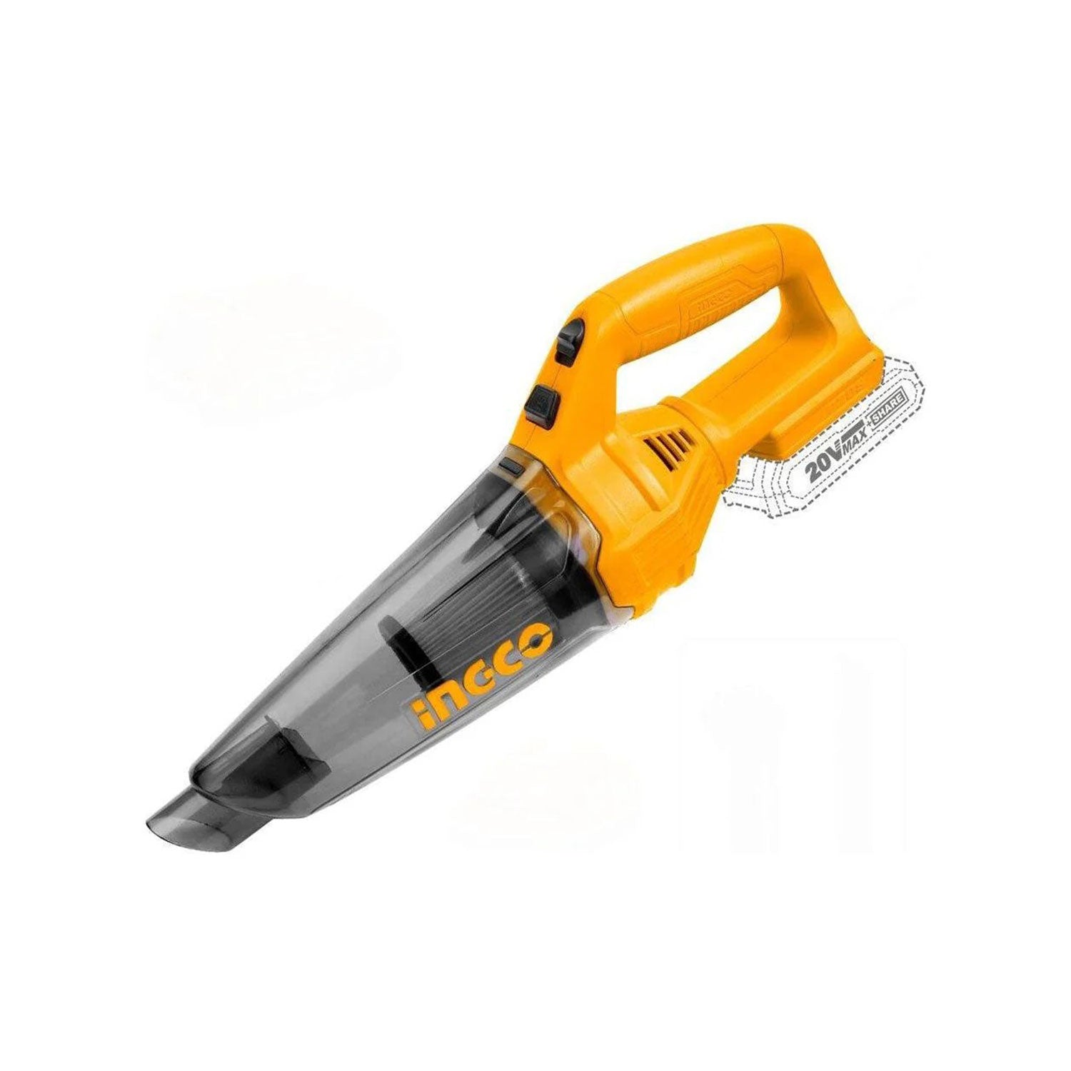 Aku mini usisavač 20V 0,5L CVLI20126