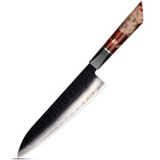 Damaskasti kuhinjski nož AR-37338 - Gyuto / Crvena KP37338