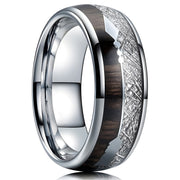 Prsten Arrow - Srebrna/Smeđa/59mm KP32499