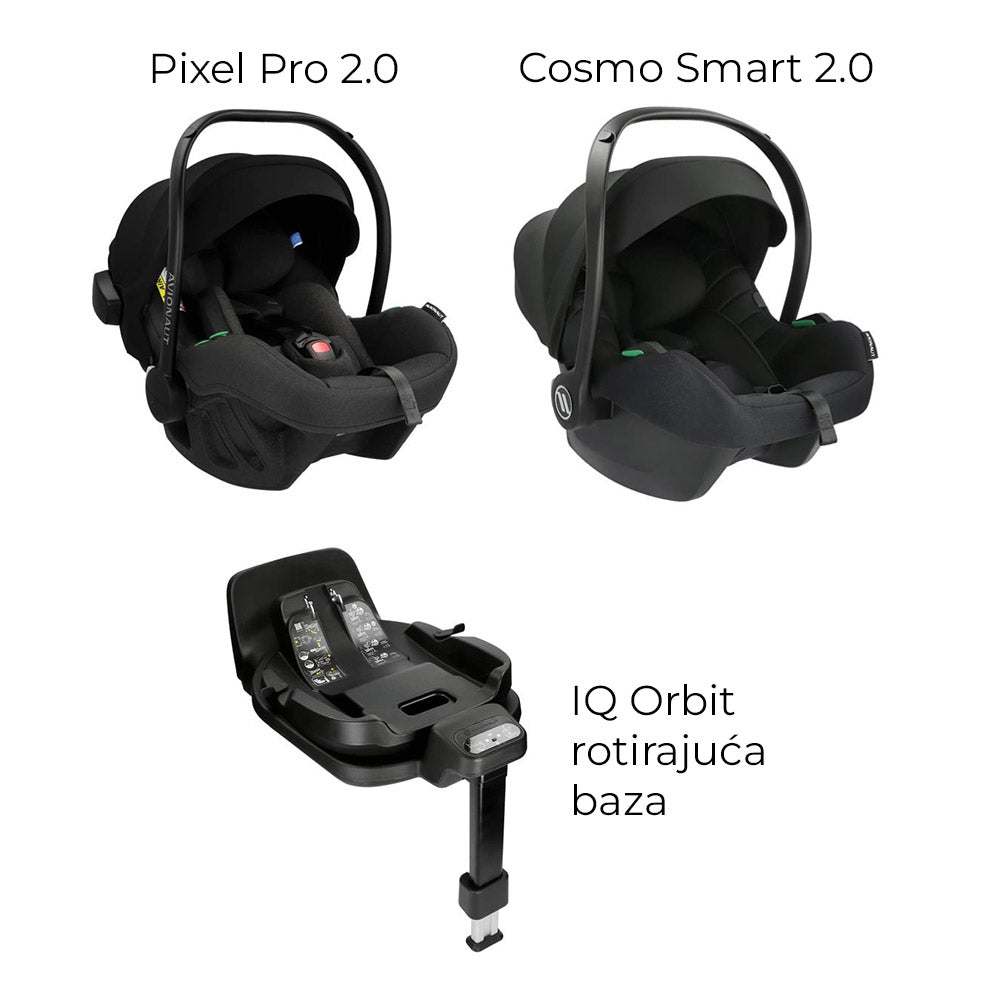 Dječja kolica Bebetto Monti 02/Cashmere 3u1 B