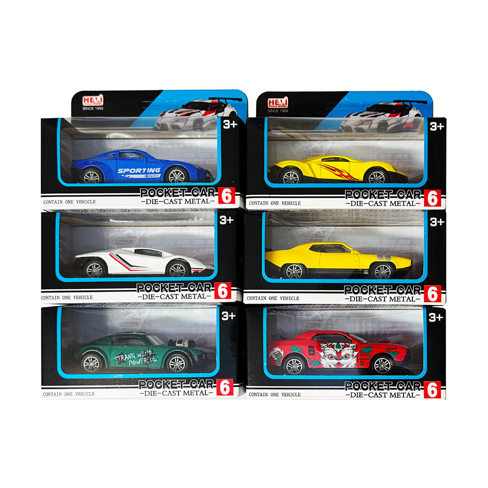 Auto Pocket Sport Car Zelena