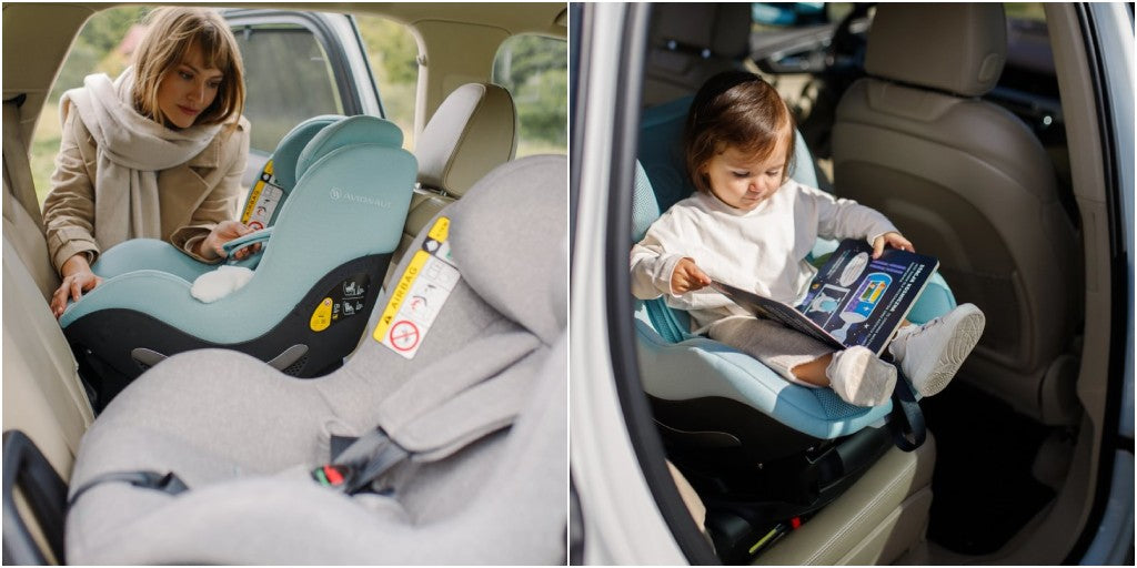 Autosjedalica Avionaut AeroFix Airflow (0-18,5 kg), Grey