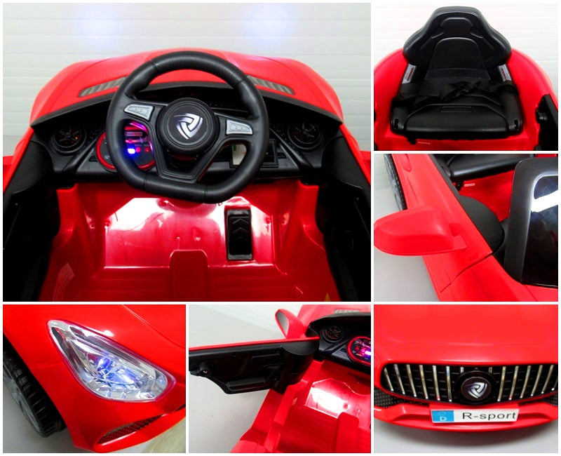 Auto na akumulator Cabrio B3 - crveni
