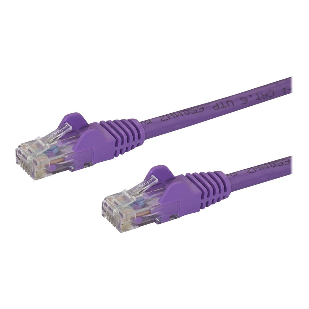StarTech.com N6PATC3MPL kabel za umrežavanje Ljubičasto 3 m Cat6 U/UTP (UTP)