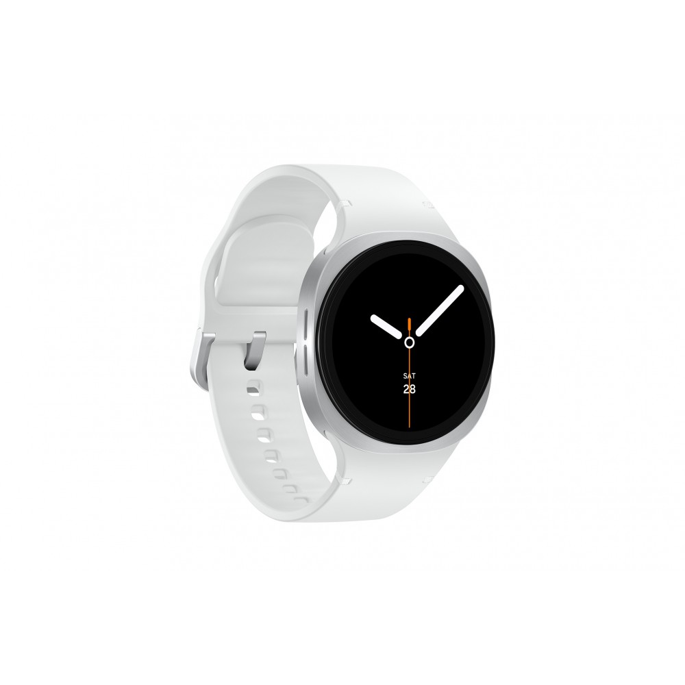 Samsung Galaxy Watch 8 3,81 cm (1.5") AMOLED 44 mm Digitalno 480 x 480 pikseli Ekran osjetljiv na dodir Srebro Wi-Fi GPS
