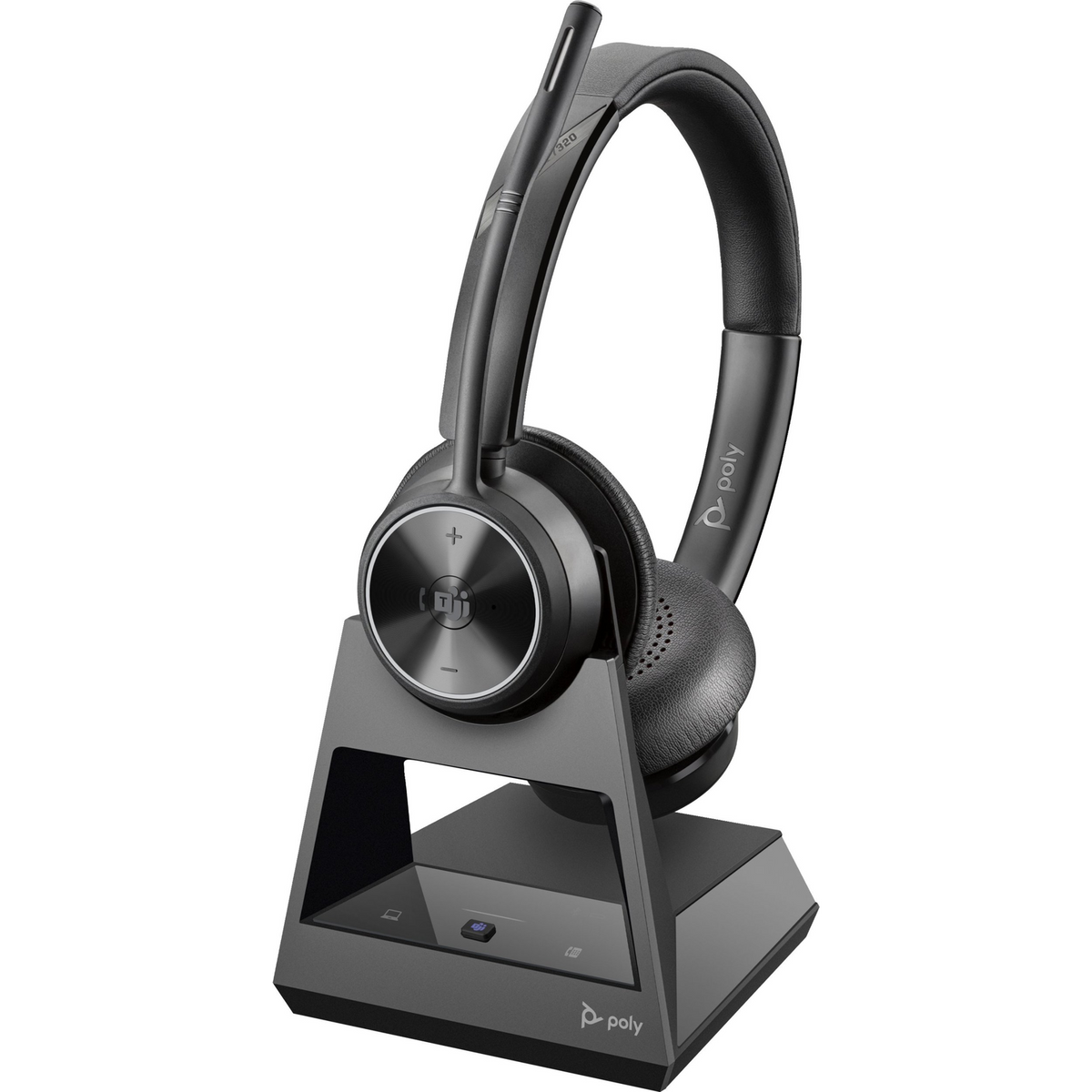 HP Poly Savi 7320 Stereo Microsoft Teams Certified DECT 1880-1900 MHz Top