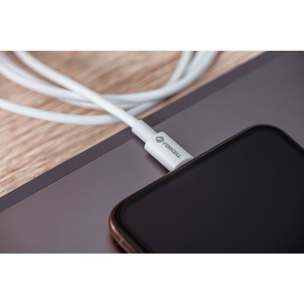 FORCELL kabel Type- C na Lightning 8-pinski MFi 3A/9V 30W (maks.) C901 1m bijeli