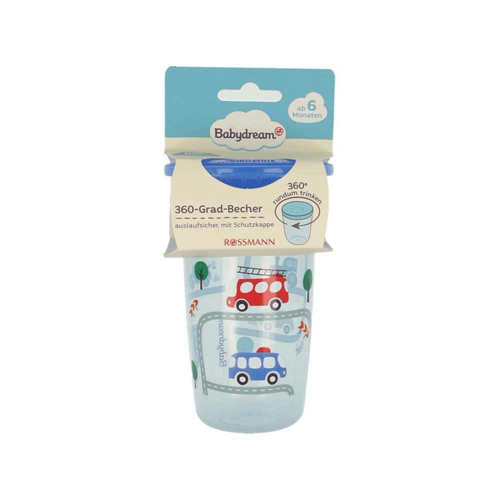 Babydream Rossmann čaša 360° Plava