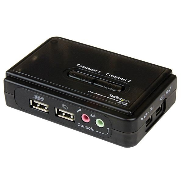 StarTech.com SV211KUSB prekidač KVM Crno