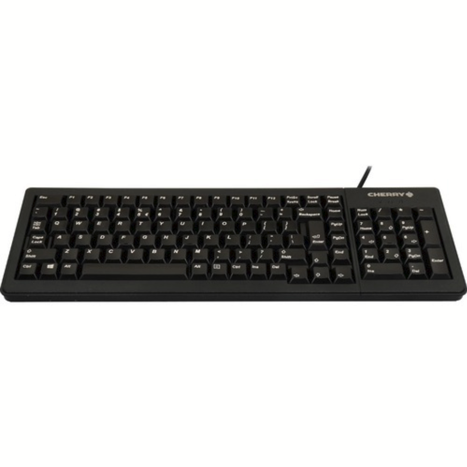 CHERRY XS G84-5200 tipkovnica USB + PS/2 AZERTY Francuski Crno