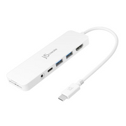 j5create JCD373 USB 3.2 Gen 1 (3.1 Gen 1) Type-C Bijelo
