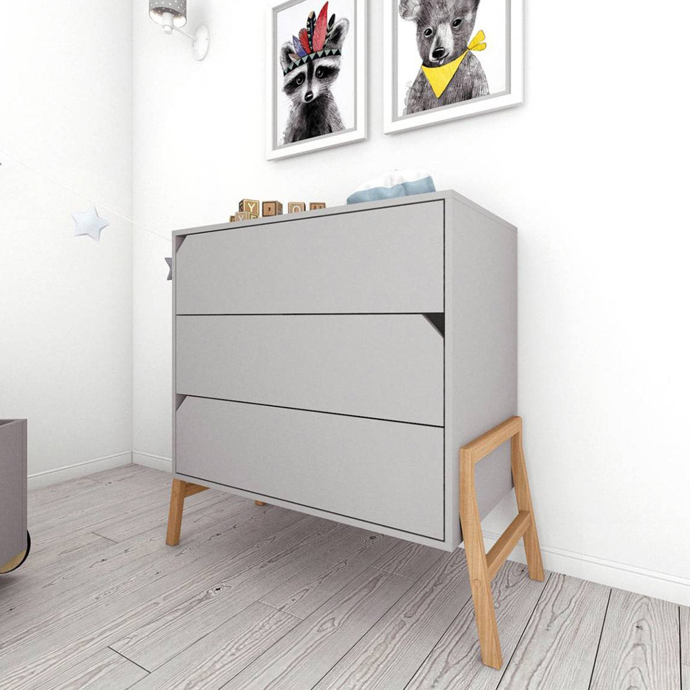 Bellamy Lotta komoda s 3 ladice, grey