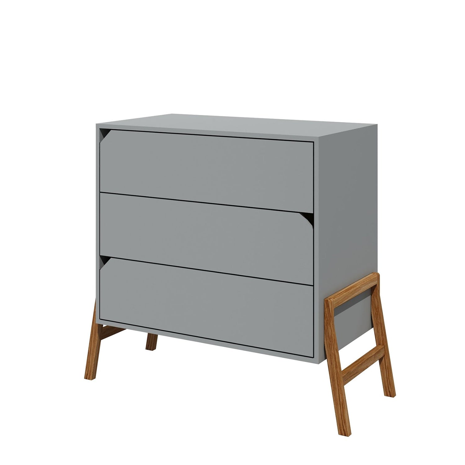 Bellamy Lotta komoda s 3 ladice, grey