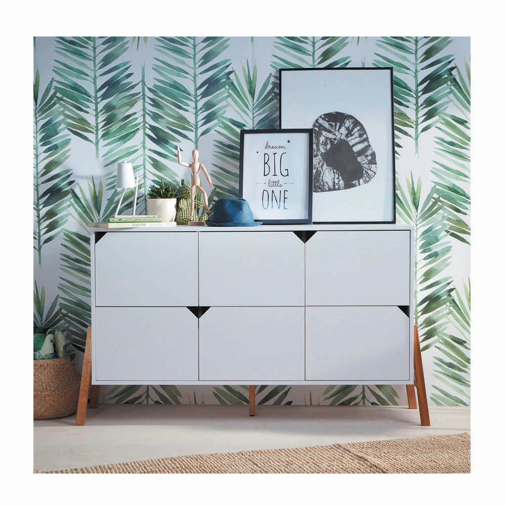 Bellamy Lotta komoda s 6 ladica, white