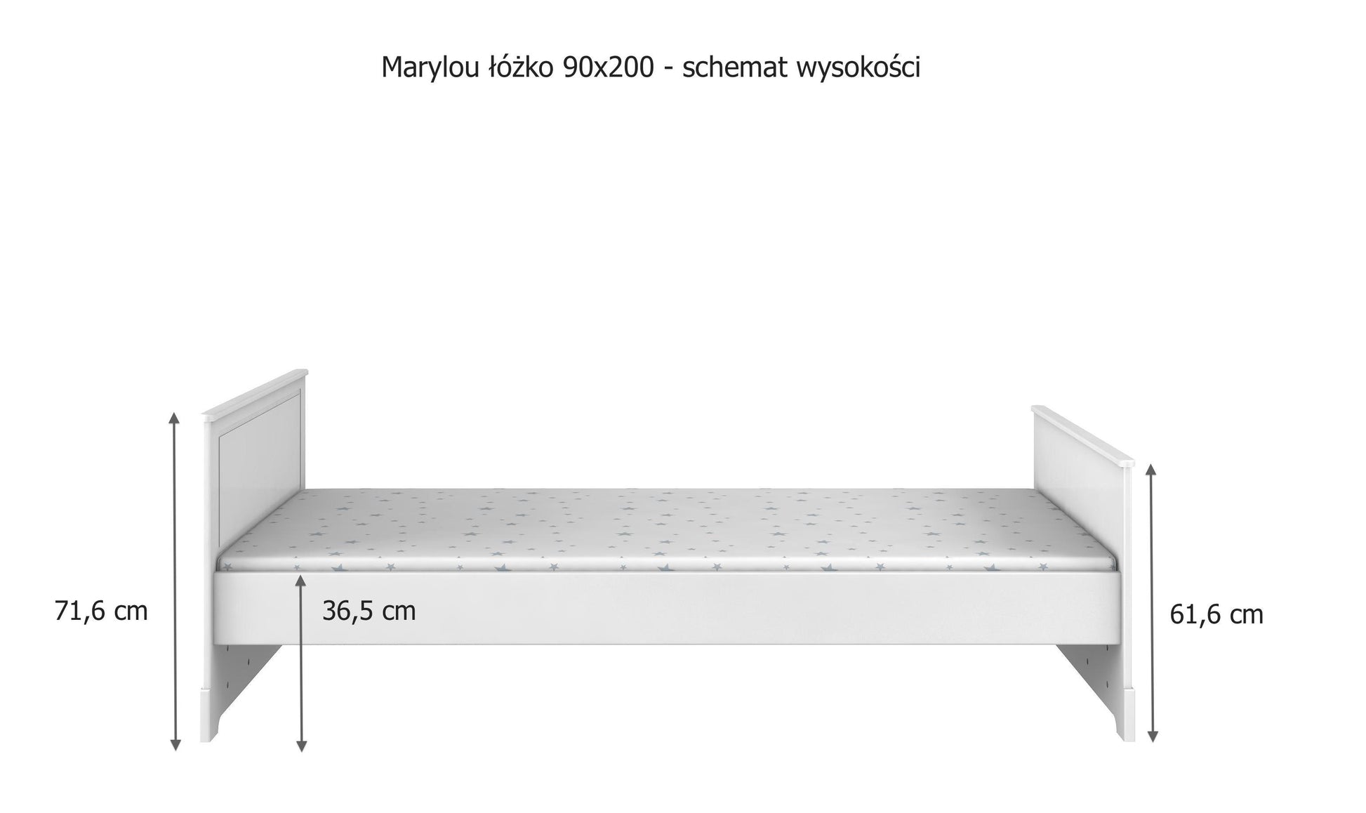 Bellamy Marylou krevet 90x200 cm