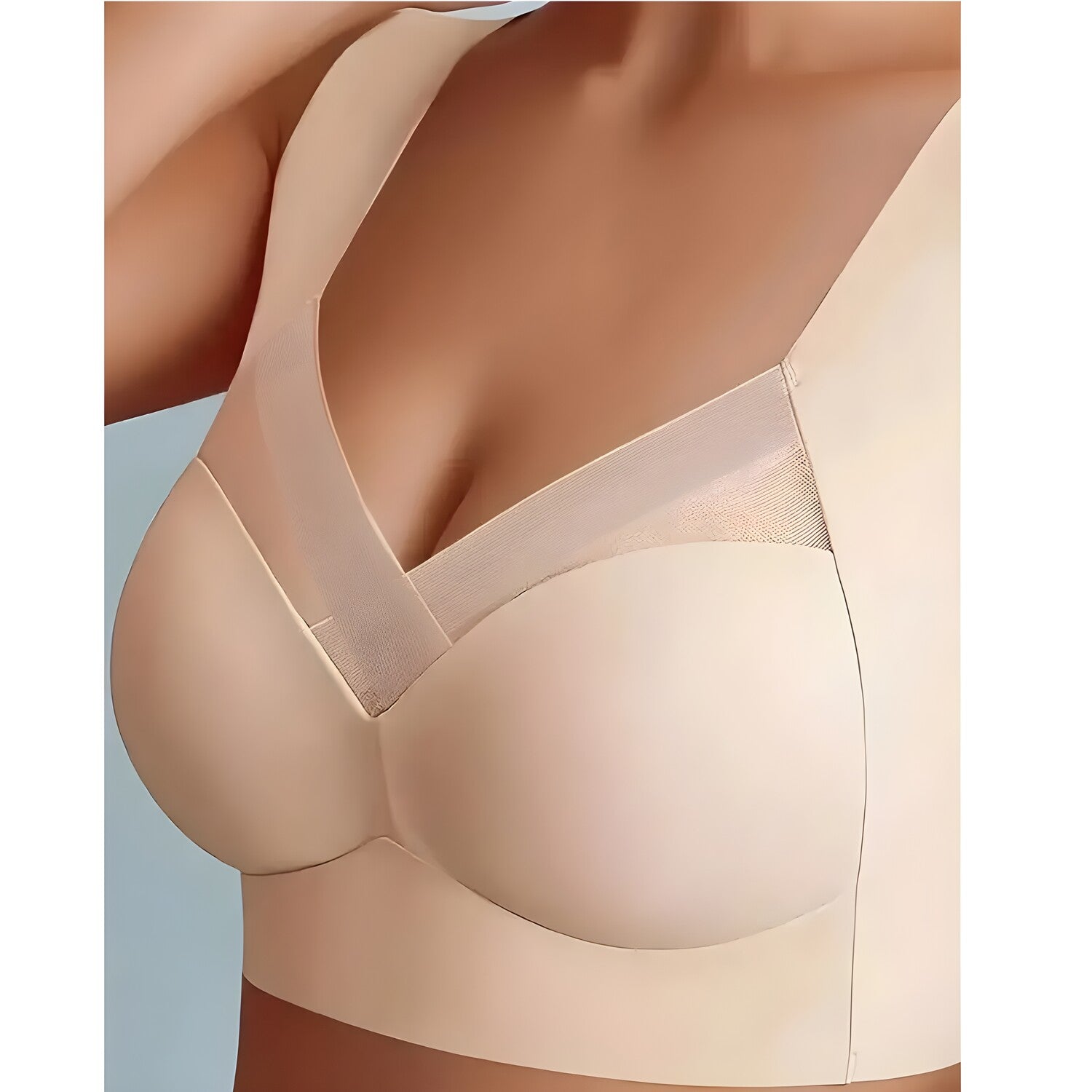 Bešavni grudnjak CO-30797 - Svijetlosmeđa / XL KP30797