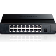 TP-Link TL-SF1016D mrežni prekidač Fast Ethernet (10/100) Crno
