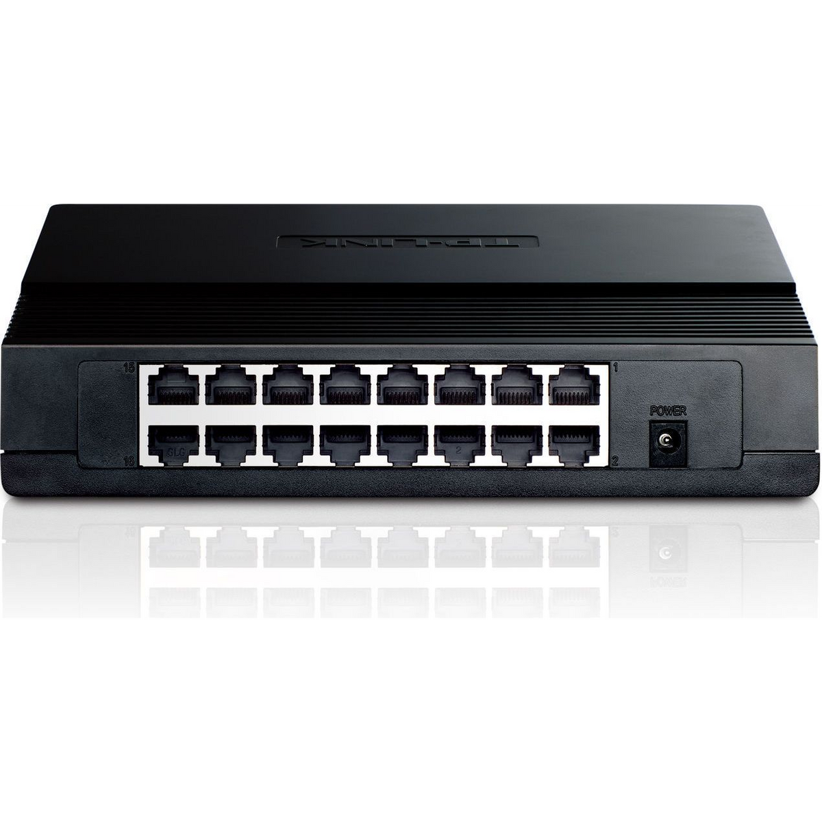 TP-Link TL-SF1016D mrežni prekidač Fast Ethernet (10/100) Crno