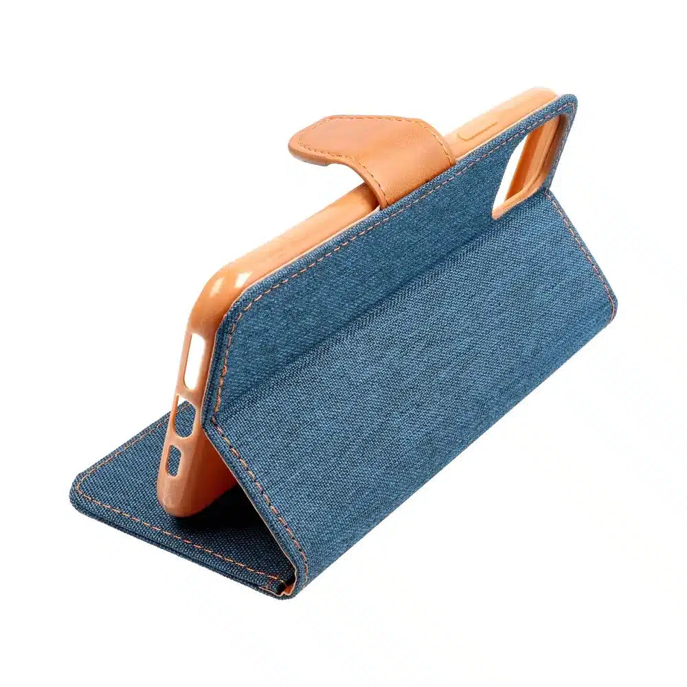 CANVAS Book case za XIAOMI Redmi Note12S navy plava
