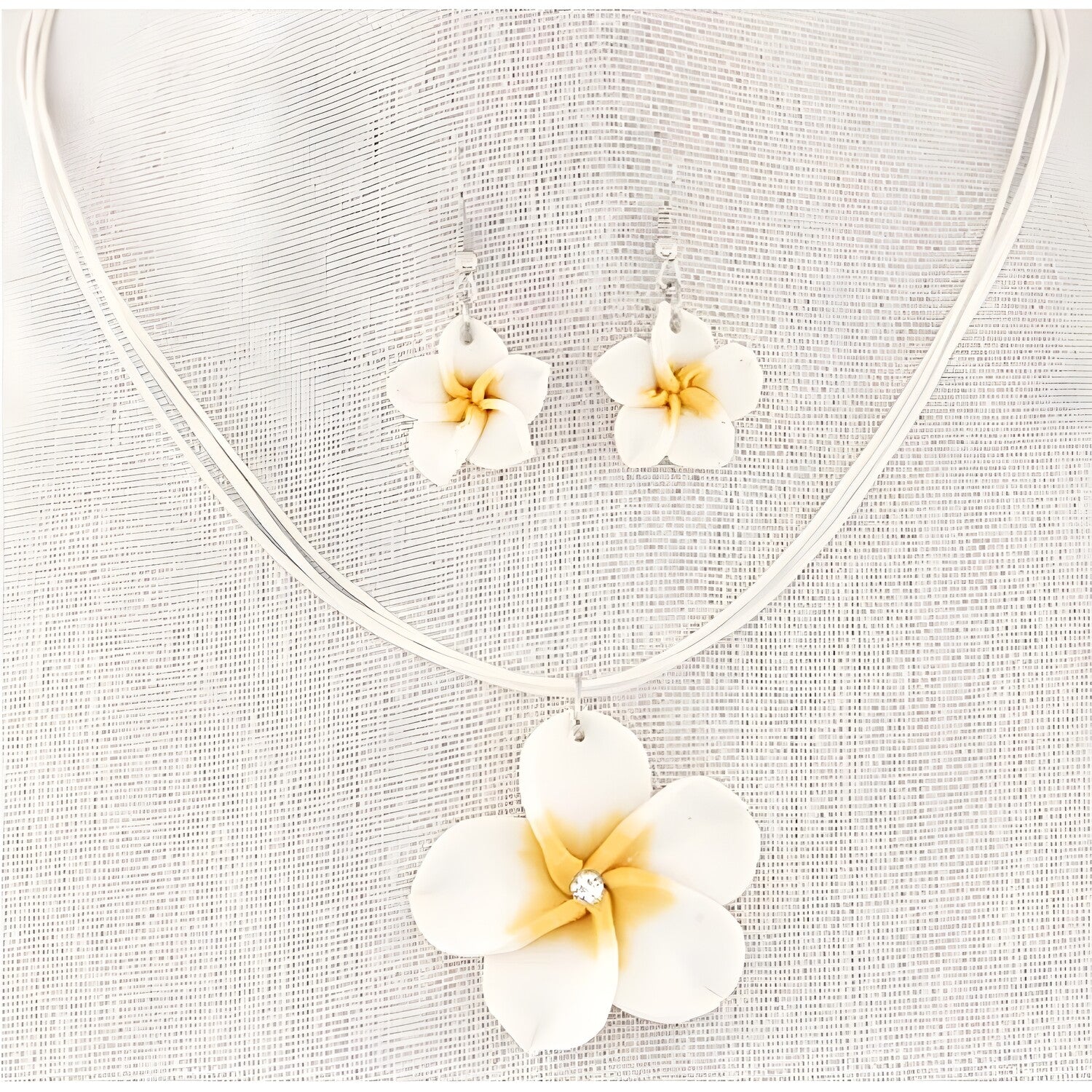 Set Bohemian Flower - Bijela KP29721