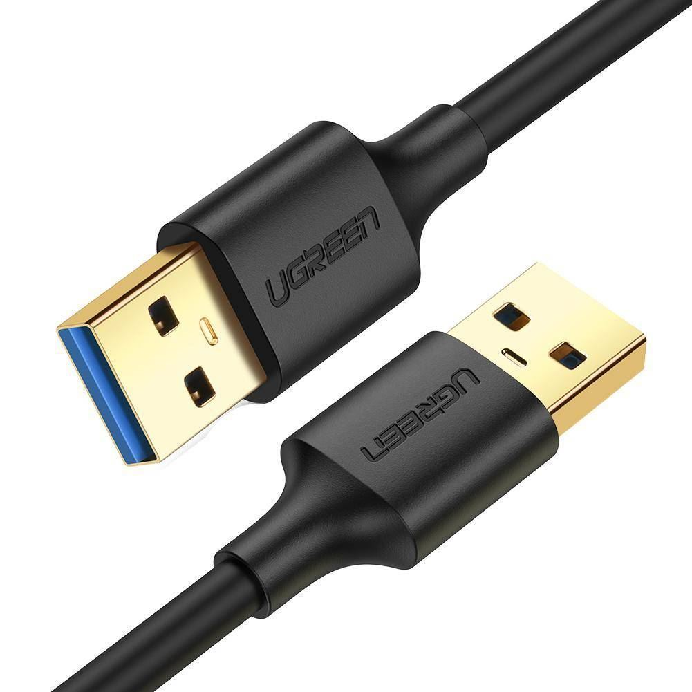 Ugreen 10370 USB kabel 1 m USB 3.2 Gen 1 (3.1 Gen 1) USB A Crno