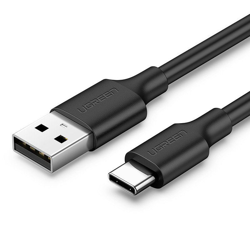 Ugreen 60116 USB kabel 1 m USB 2.0 USB A USB C Crno