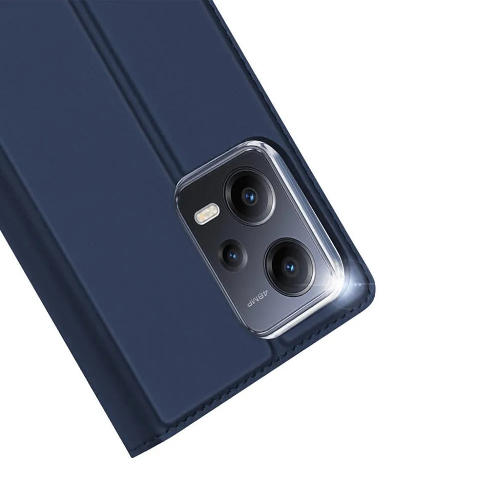 DUX DUCIS Skin Pro – preklopna maska za Redmi Note 12 5G plava