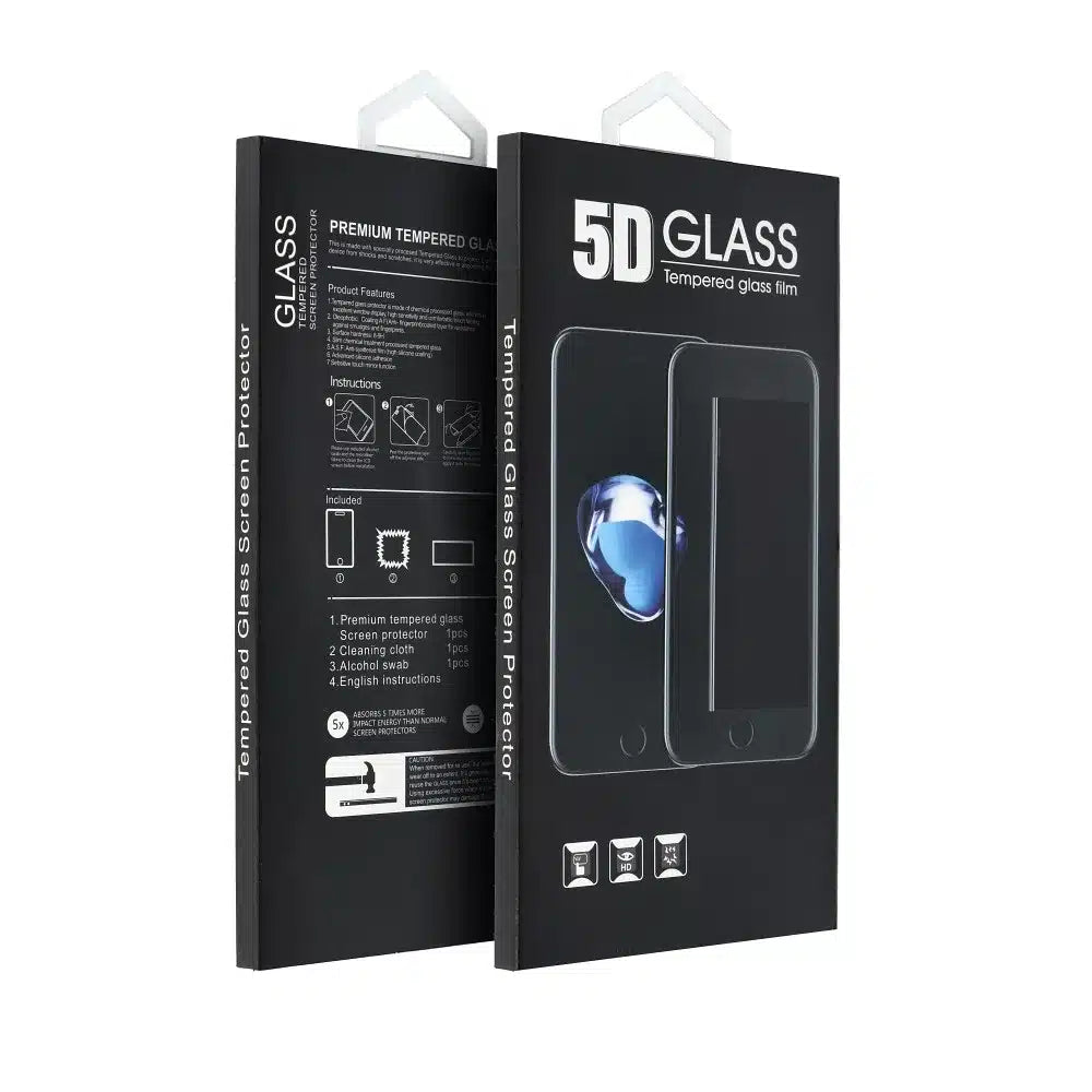 5D Full Glue kaljeno staklo za Samsung Galaxy A71 sa crnim okvirom