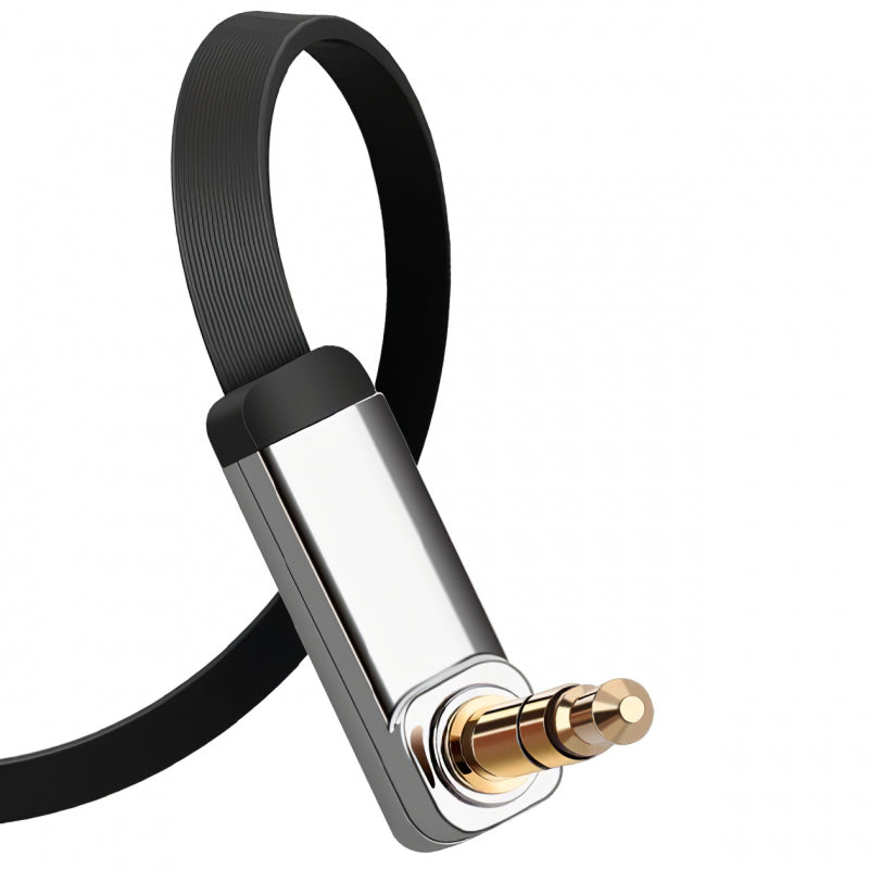 UGREEN 3.5 mm na 3.5 mm audio kabel kutni 1 m crni