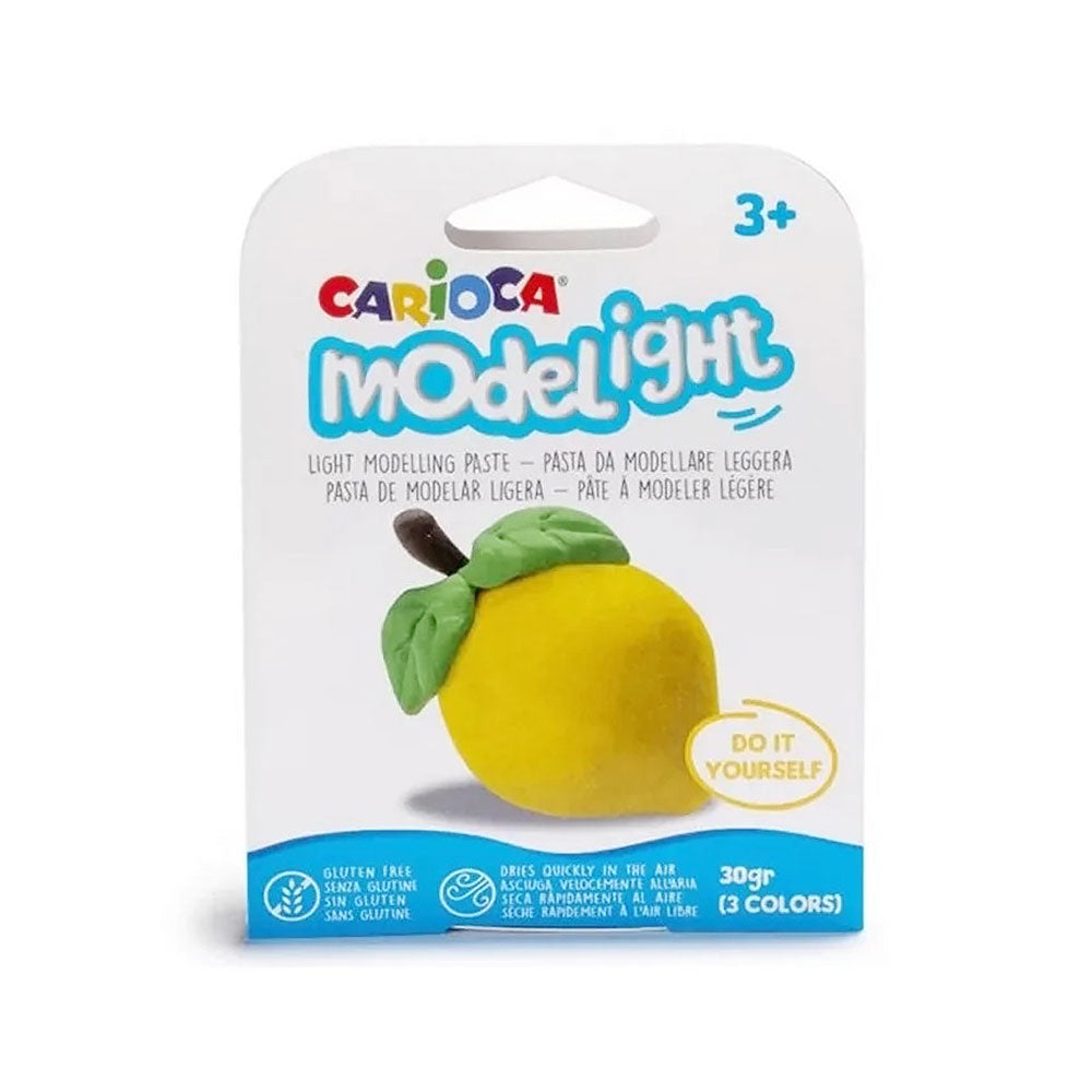 Carioca Modelight voće – lagani plastelin za djecu 30g Limun