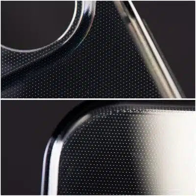 1.5mm BOX PREMIUM maska za iPhone 13 Pro crna prozirna