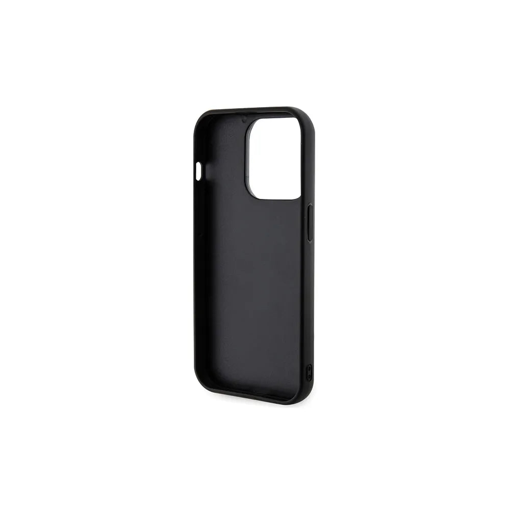 Originalna torbica KARL LAGERFELD Hardcase KLHCP15X3DMBKCK za iPhone 15 PRO MAX (3D Logo Glitter / crna)