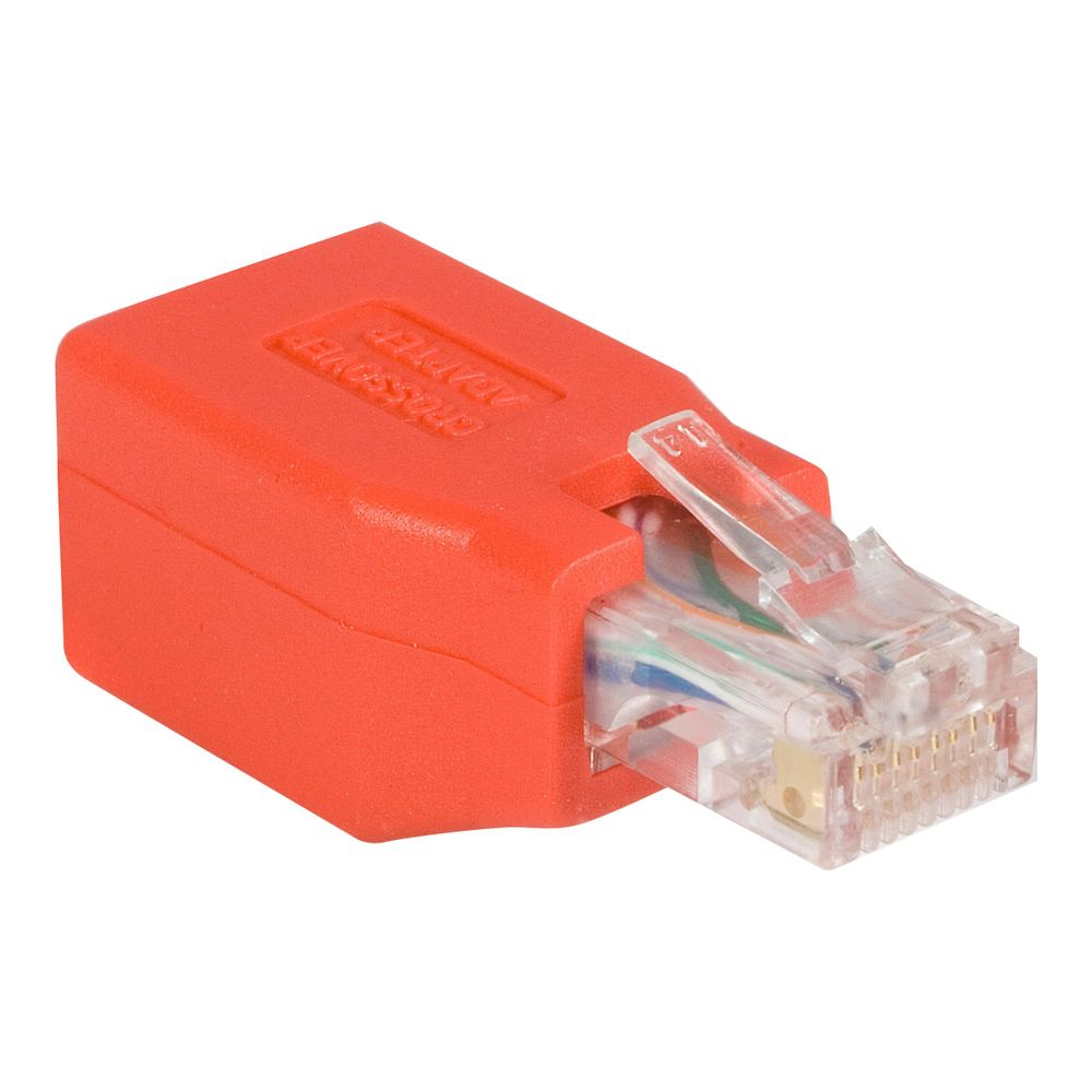 StarTech.com C6CROSSOVER adapter za promjenu tipa priključka kabela RJ-45 Crveno
