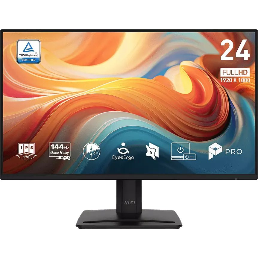 MSI Pro MP242 E14A računalni monitor 60,5 cm (23.8") 1920 x 1080 pikseli Full HD LCD Crno