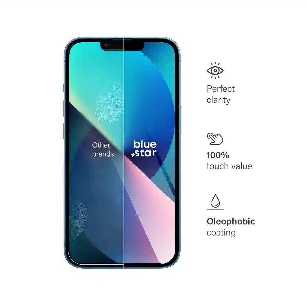 Blue Star kaljeno staklo za iPhone 13/13 Pro/14