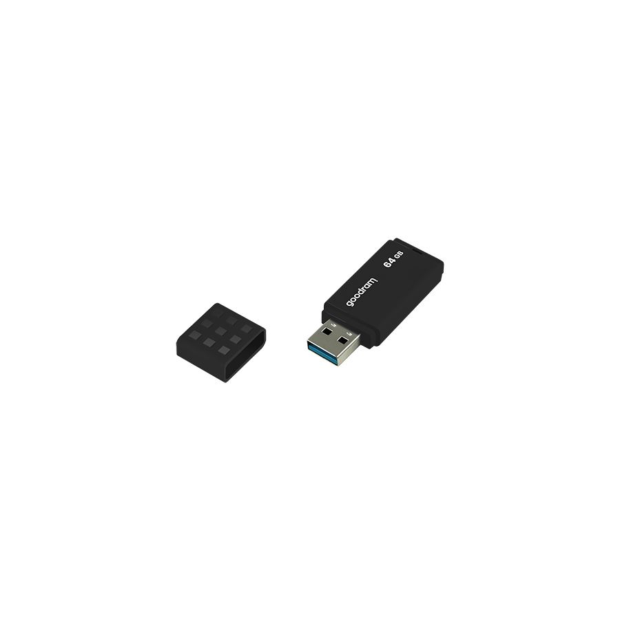 Goodram UME3 USB izbrisivi memorijski pogon 64 GB USB Tip-A 3.2 Gen 1 (3.1 Gen 1) Crno