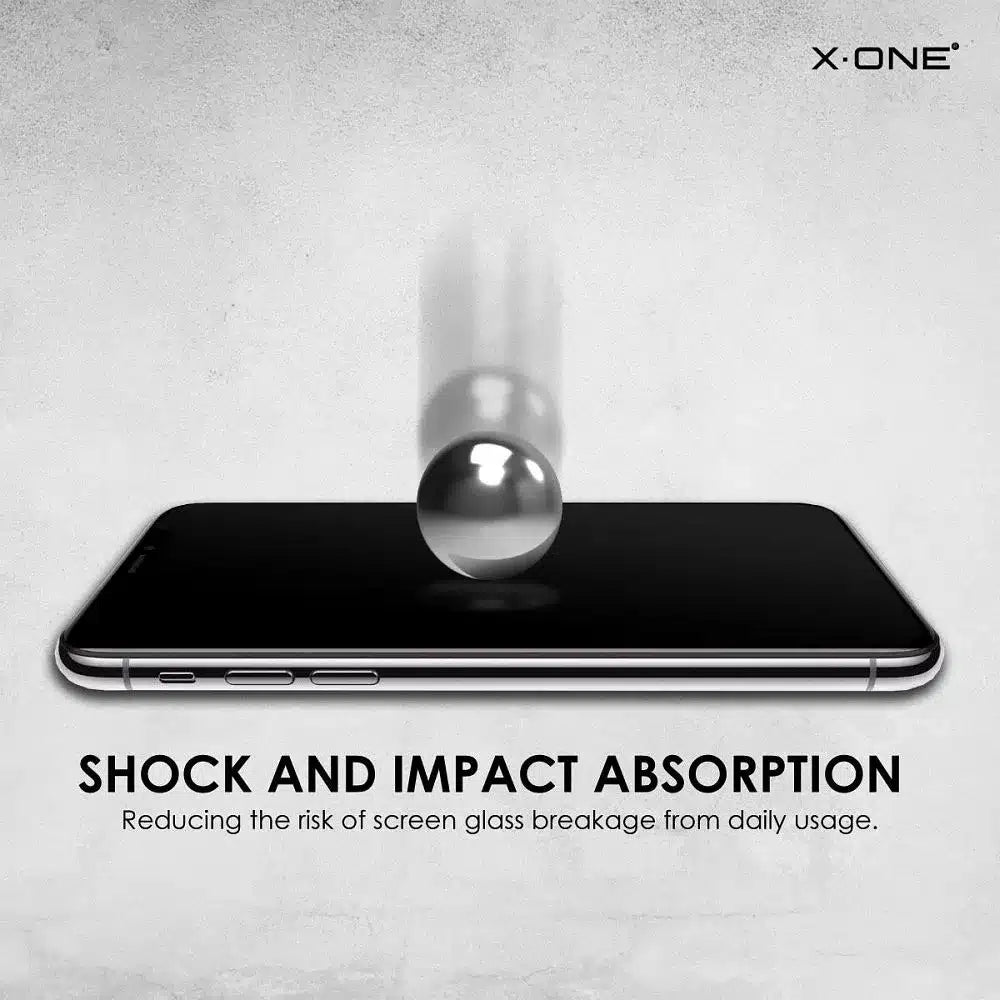 X-ONE Full Cover Extra Strong Tempered Glass Matte - za iPhone 15 Pro Max (puno ljepilo) crna