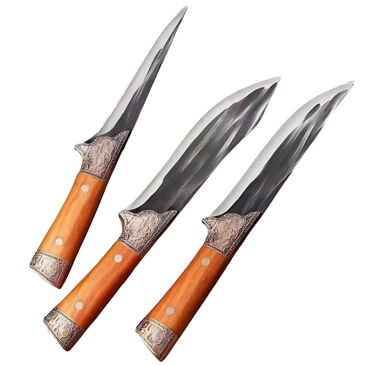 Set kuhinskih noževa DE-33023 - Smeđa KP33023