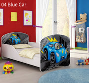Dječji krevet ACMA s motivom 180x80 cm 04 Blue Car