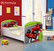 Dječji krevet ACMA s motivom 140x70 cm 06 Formula 1