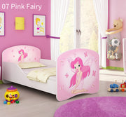 Dječji krevet ACMA s motivom 160x80 cm 07 Pink Fairy