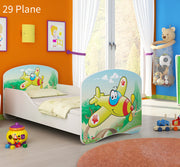 Dječji krevet ACMA s motivom 180x80 cm 29 Aeroplane