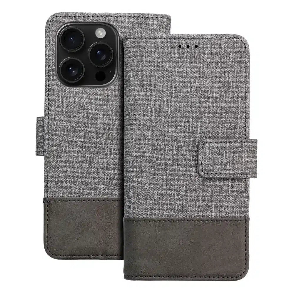 GOMMA Book preklopna futrola za Xiaomi Redmi NOTE 14 PRO 5G / Redmi NOTE 14 PRO PLUS 5G siva
