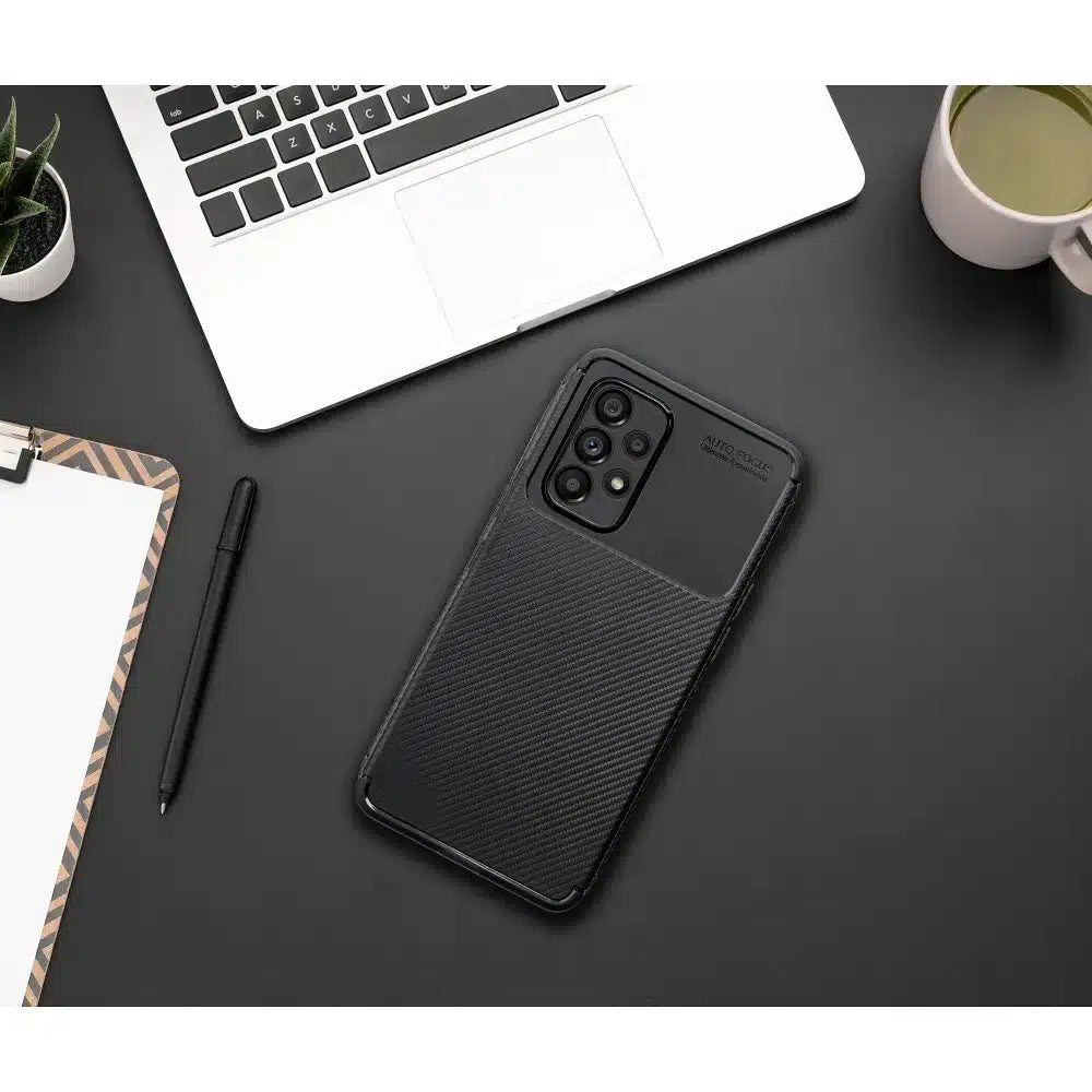 CARBON PREMIUM maska za SAMSUNG GALAXY A53 5G crna