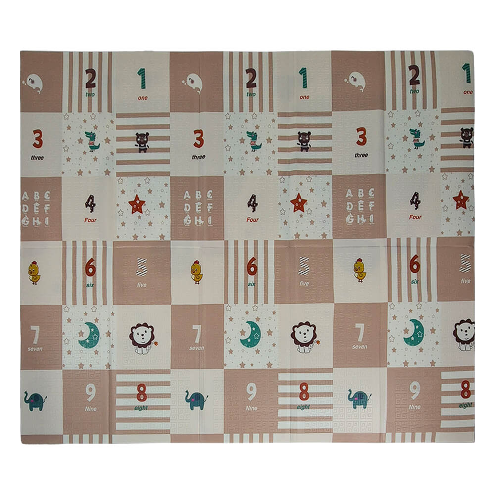 BEBESTARS Dvostrana podloga za igru BOHO 180x200